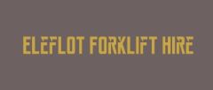 Eleflot Forklift Hire